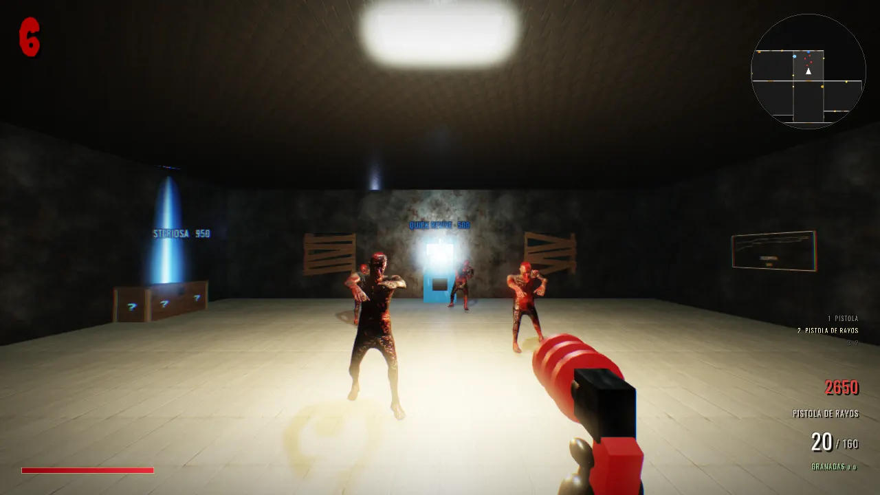 The underground Lab with cryo pods